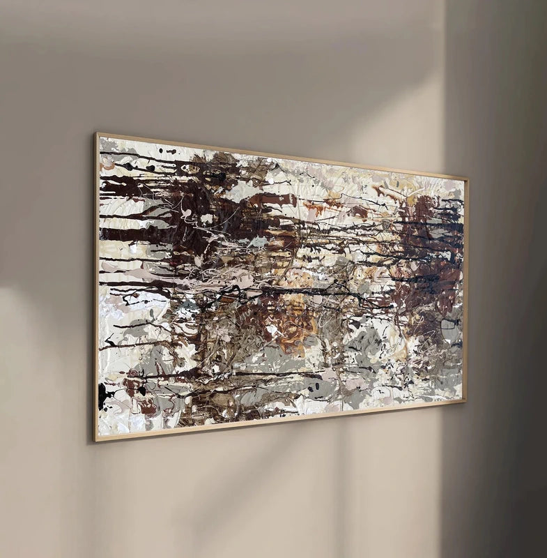 'Ashes' By Abstract Artist Stuart Pearce