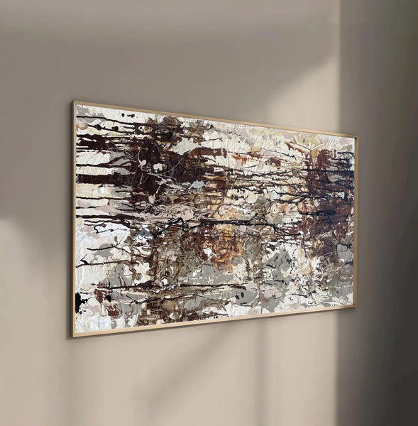 'Ashes' By Abstract Artist Stuart Pearce