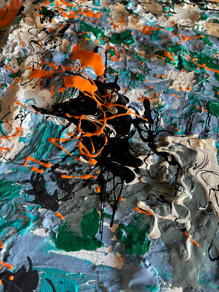 'Coleman' By Abstract Artist Stuart Pearce
