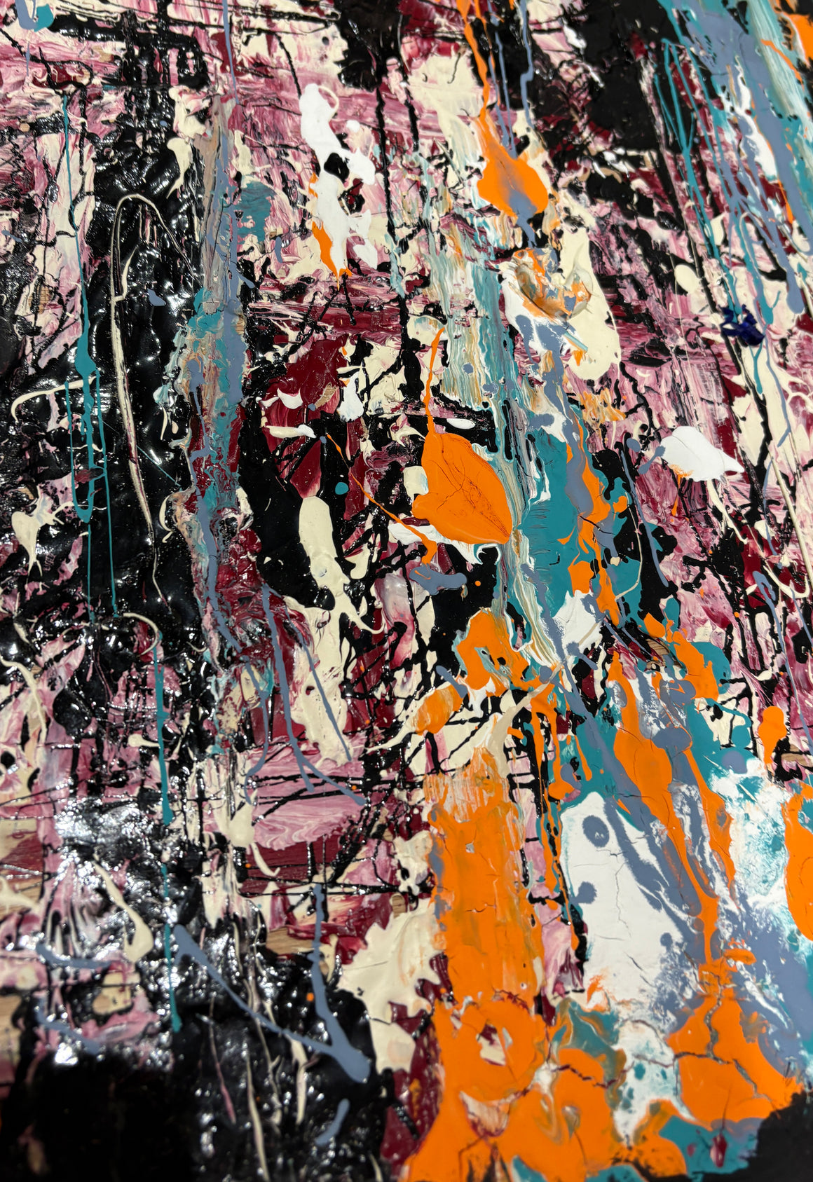 'River Flows' By Abstract Artist Stuart Pearce