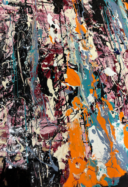 'River Flows' By Abstract Artist Stuart Pearce