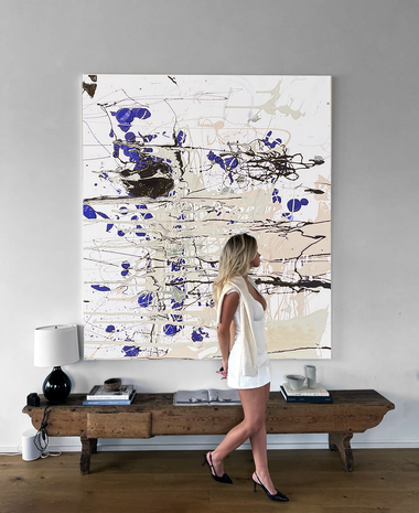 'Tears In The Rain' By Abstract Artist Stuart Pearce