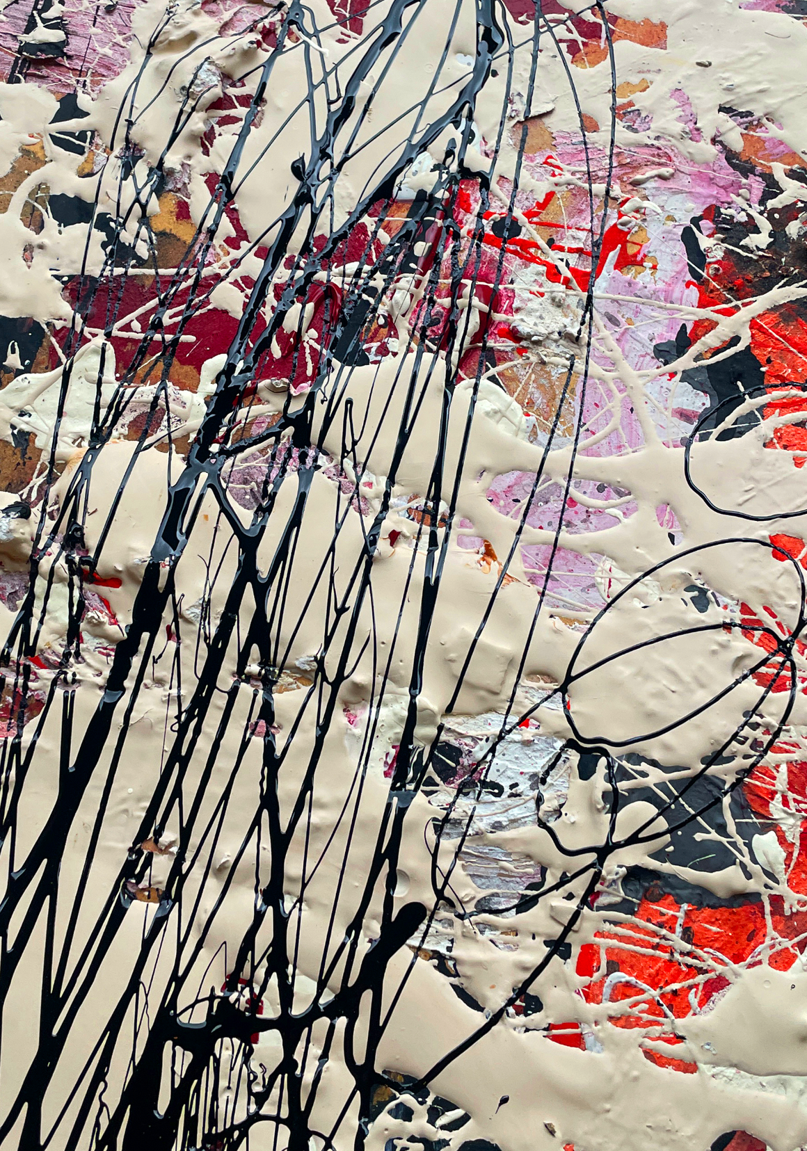 'Dales' By Abstract Artist Stuart Pearce
