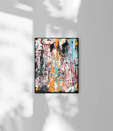 'River Flows' By Abstract Artist Stuart Pearce