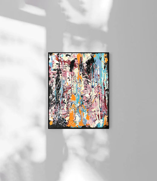 'River Flows' By Abstract Artist Stuart Pearce