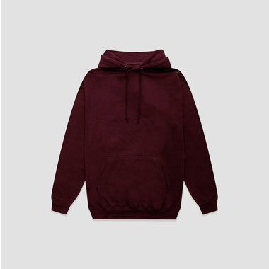 54 FLORAL PREMIUM PULLOVER HOODY - MAROON RED