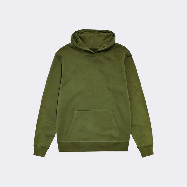 54 FLORAL PREMIUM PULLOVER HOODY - KHAKI GREEN