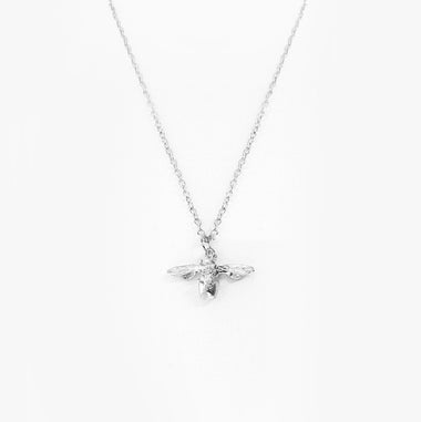 54 FLORAL MANCHESTER BEE INSECT PENDANT NECKLACE CHAIN