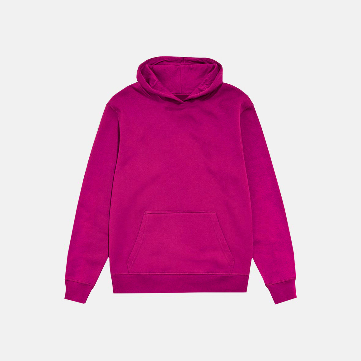 54 FLORAL PREMIUM PULLOVER HOODY - HOT FUCHSIA PINK