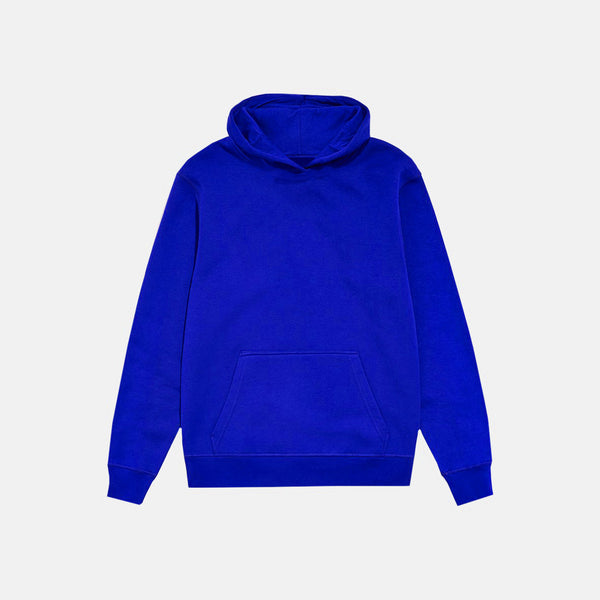 54 FLORAL PREMIUM PULLOVER HOODY - ROYAL COBALT BLUE