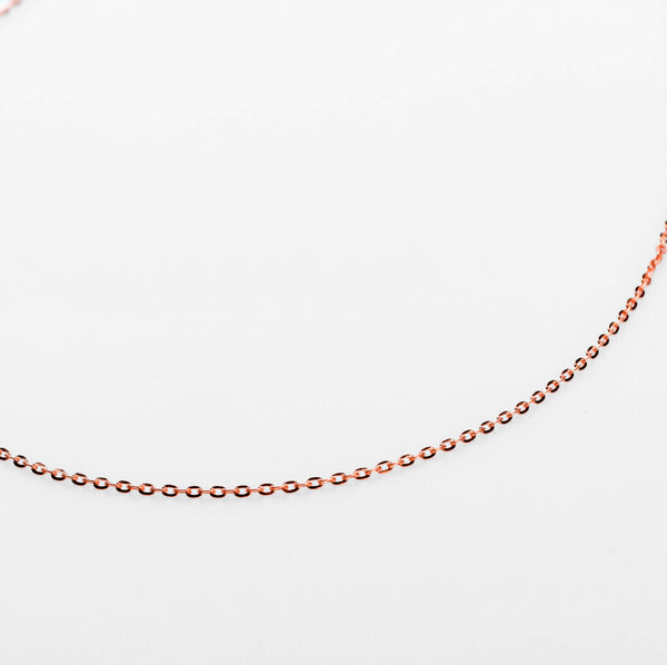 KEENA STAPLE NECKLACE CHAIN | ROSE GOLD - 54 Floral Streetwear Urban Clothing 