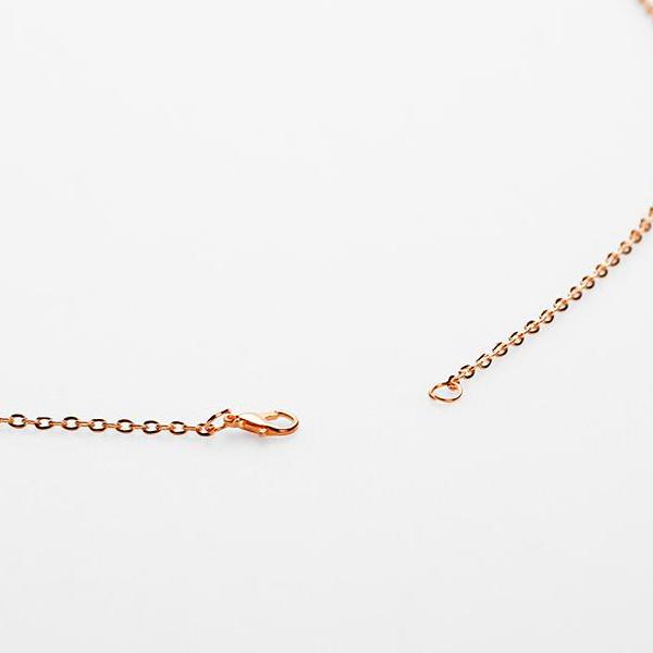 KEENA STAPLE NECKLACE CHAIN | ROSE GOLD - 54 Floral Streetwear Urban Clothing 