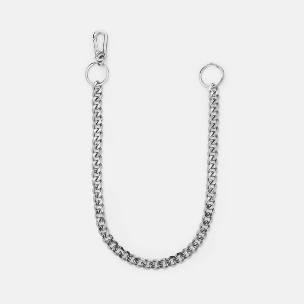 54 FLORAL 10mm CURB CUBAN TROUSER KEY ACCESSORY JEAN CHAIN