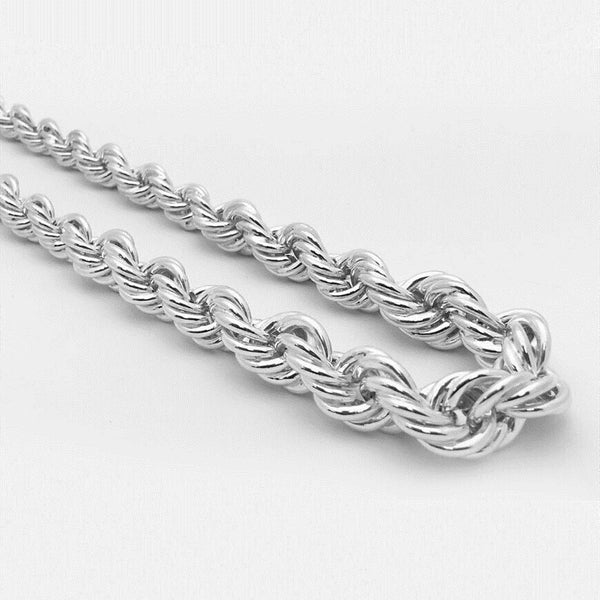 54 FLORAL 10mm SNAKE ROPE NECKLACE CHAIN