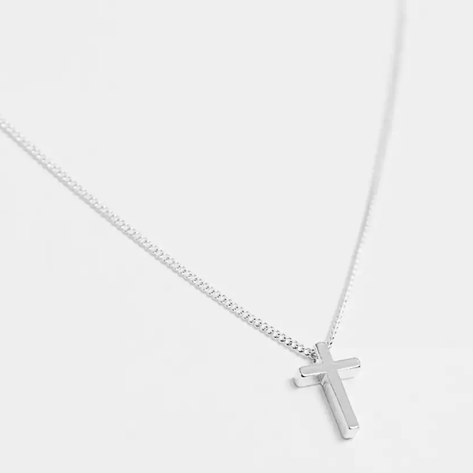 Mini diamond 2025 cross pendant