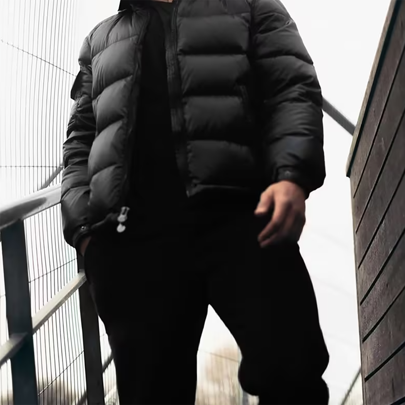 Basic sales puffer jacket