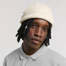 54 FLORAL PREMIUM TRAWLER RIB BEANIE HAT