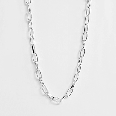 54 FLORAL 5mm OVAL NECKLACE CHAIN