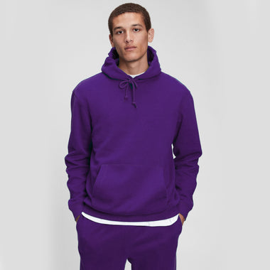 54 FLORAL PREMIUM PULLOVER HOODY - PURPLE