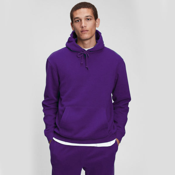 54 FLORAL PREMIUM PULLOVER HOODY - PURPLE