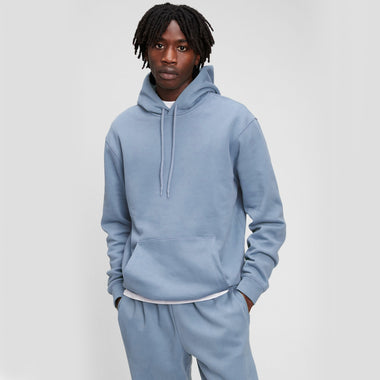 54 FLORAL PREMIUM PULLOVER HOODY - SKY BLUE