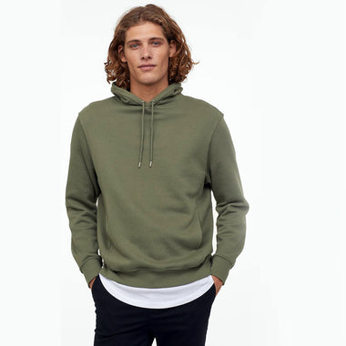 54 FLORAL PREMIUM PULLOVER HOODY - KHAKI GREEN