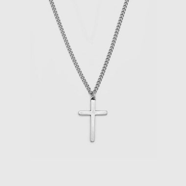 54 FLORAL LARGE CROSS CRUCIFIX PENDANT NECKLACE CHAIN