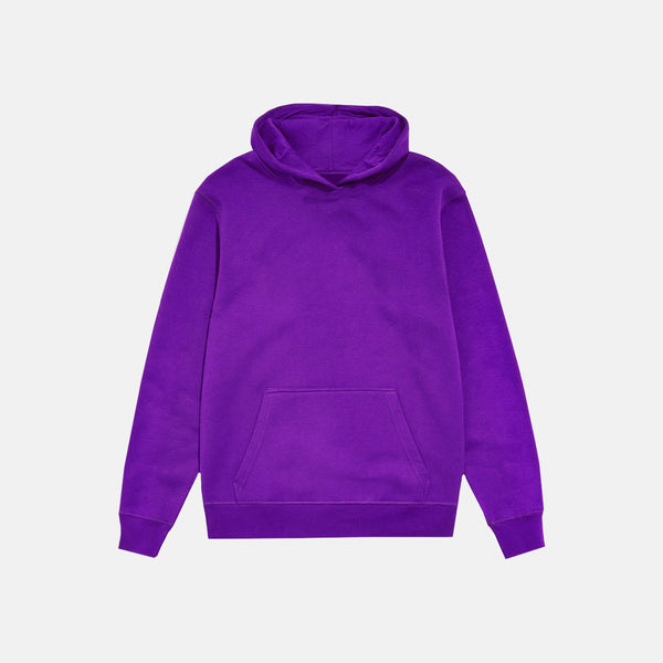 54 FLORAL PREMIUM PULLOVER HOODY - PURPLE