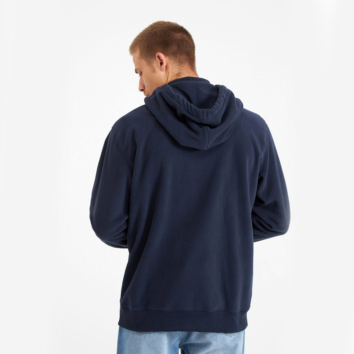 54 FLORAL PREMIUM PULLOVER HOODY - NAVY BLUE